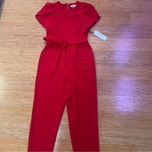 Calvin Klein Red Jumpsuit